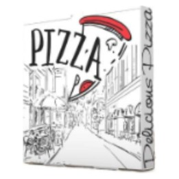 Caja pizza 40x40 cm.  (pq. 100 un.)