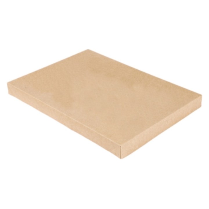 Tapa carton 3 piezas rectangular (TT0500) (pq. 100 un.)