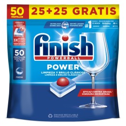 Finish lavavajillas powerball todo en uno (pq. 50 un.)