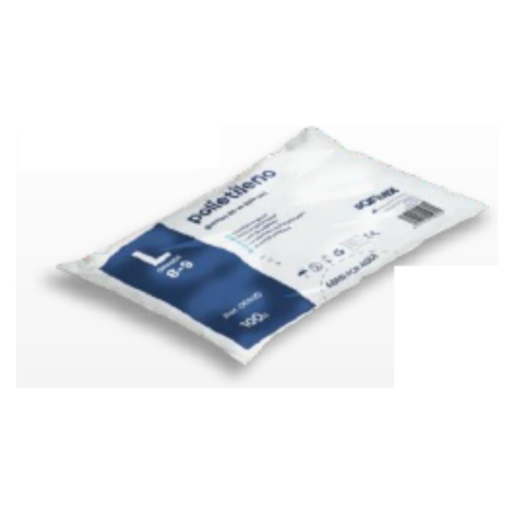 Guantes uniuso de PVC (pq. 100 un.)