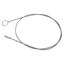 Cable con rosca acero inox alim. flex. 150 cm.  (1 un.)