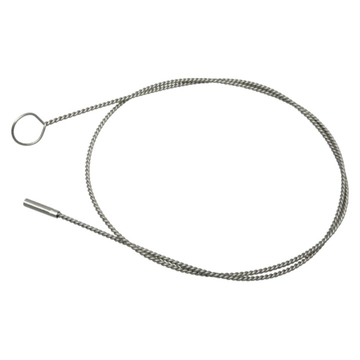 Cable con rosca acero inox alim. flex. 150 cm.  (1 un.)