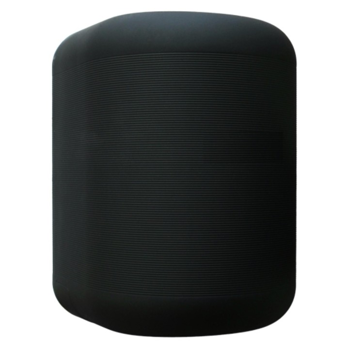 Dispensador mecha plast. rec. mate rayado 220x310x220 mm negre (1 un.)