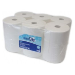 Papel WC higienico V laminado pasta (cj. 40 pq. 200 un.)
