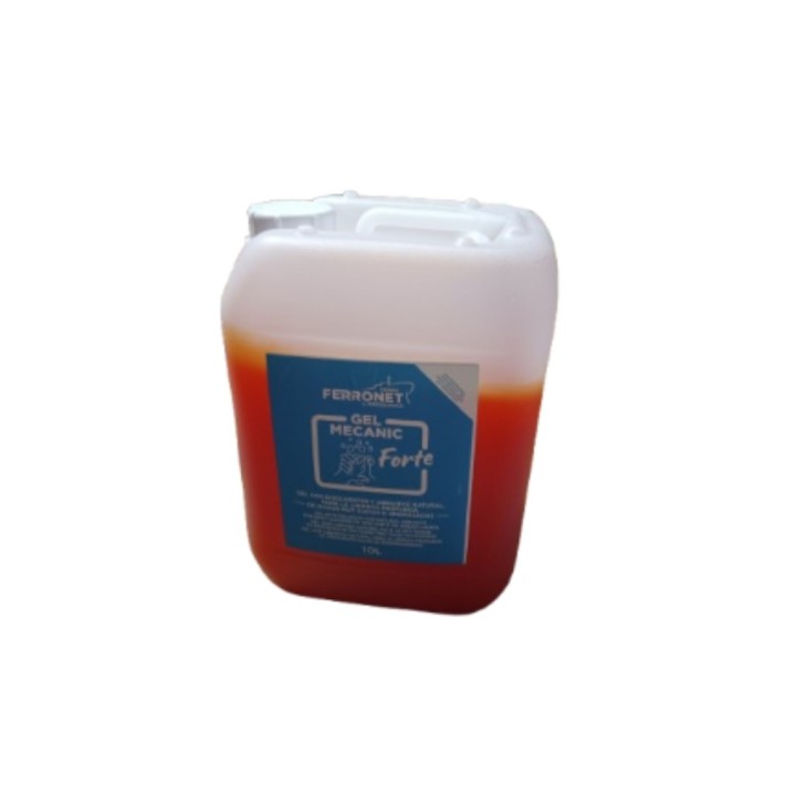 Limpiamanos gel mec. naranja forte con dis. minea  (gf. 10 kg.)