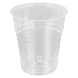 Vaso 266 ml.  transparente (pq. 50 un.)