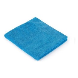 Bayeta microfibras 38x40 cm.  320 g. azul (pq. 12 un.)
