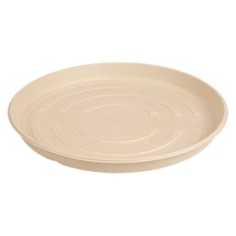 Plato pizza bionic 35,7 Øx3,3 compostable  (cj. 150 un.)