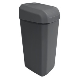Pongotodo con basculante negro antracita 35x28x53 cm. 30 l.  (1 un.)