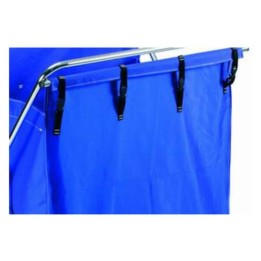 Bolsa nylon con clips para carro x rectangular 78x74x48 azul (1 un.)