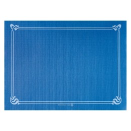Mantel Snack 43x31 cm.  50 g. azul marino (pq. 500 mant.)