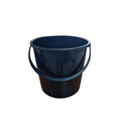 Cubo basura sin tapa Big Bang plástico 16 l.  negro (1 un.)