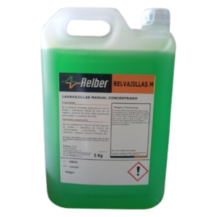 Lavavajillas manual conc. (RELBER) lindamer  (gf. 5 kg.)