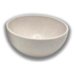 Bowl reutilizable eco cascaras arroz 140x63 mm. 550 cc.  (cj. 120 un.)