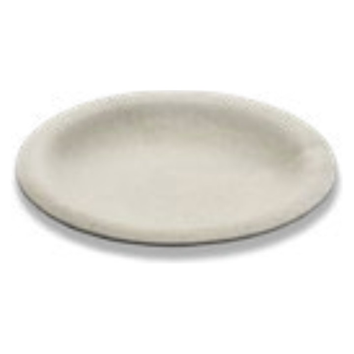Plato hondo reutilizable eco cascaras arroz 185x20 mm (cj. 50 un.)
