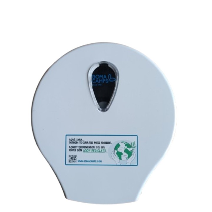 Dispensador wc ind. 100% reciclado catala plástico  blanco (1 un.)