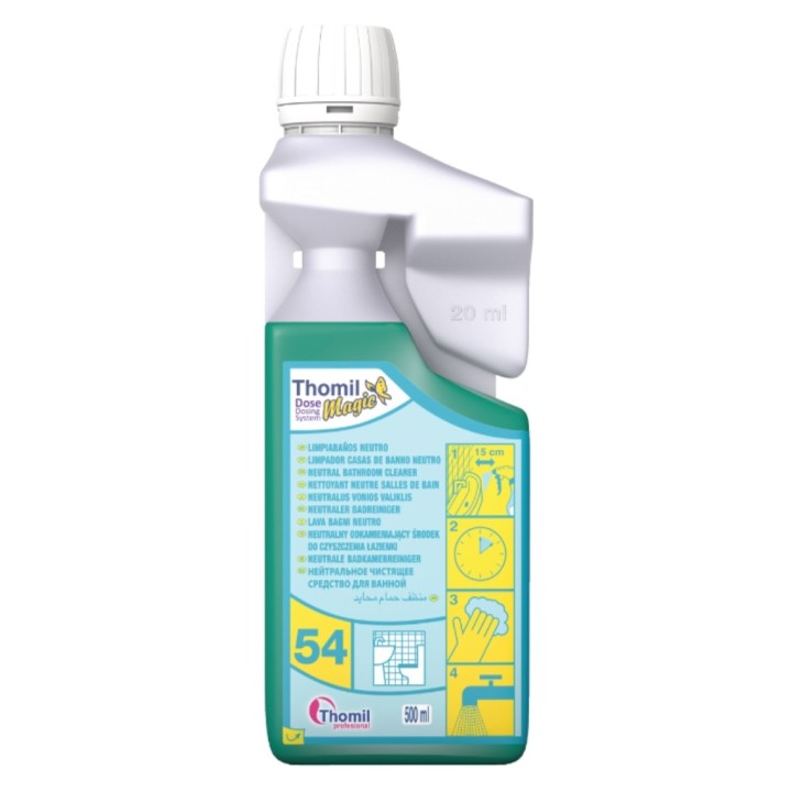 Limpiador neutro perfumado y baños concentrado nº54 thomil  (bt. 1,8 l.)