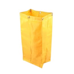 Bolsa para saco con cremallera x carro (TTS) 120 l.  amarillo (1 un.)