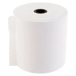 Rollo registradora papel termico 80x80 cm.  (pq. 8 un. 125 g.)