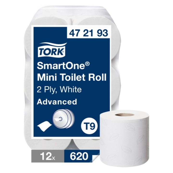 Papel WC mini one TORK 2 h. (fd. 12 r.)