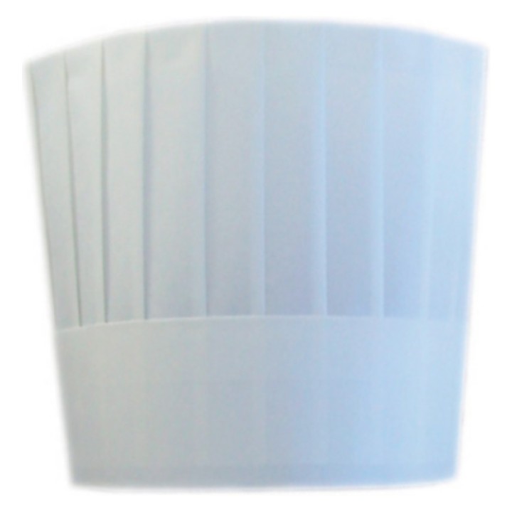 Gorros ajustables clásicos 23 cm.  blanco (pq. 10 un.)