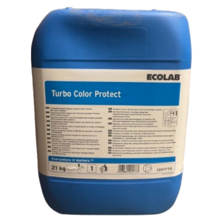 Turbo Color Protect aditivo para lavado ropa ecolab  (gf. 21 kg.)
