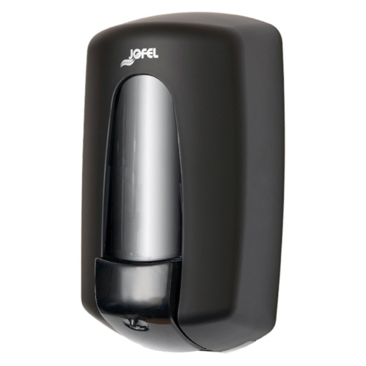 Dosificador gel mate aitana 0,9 l.  negro (1 un.)
