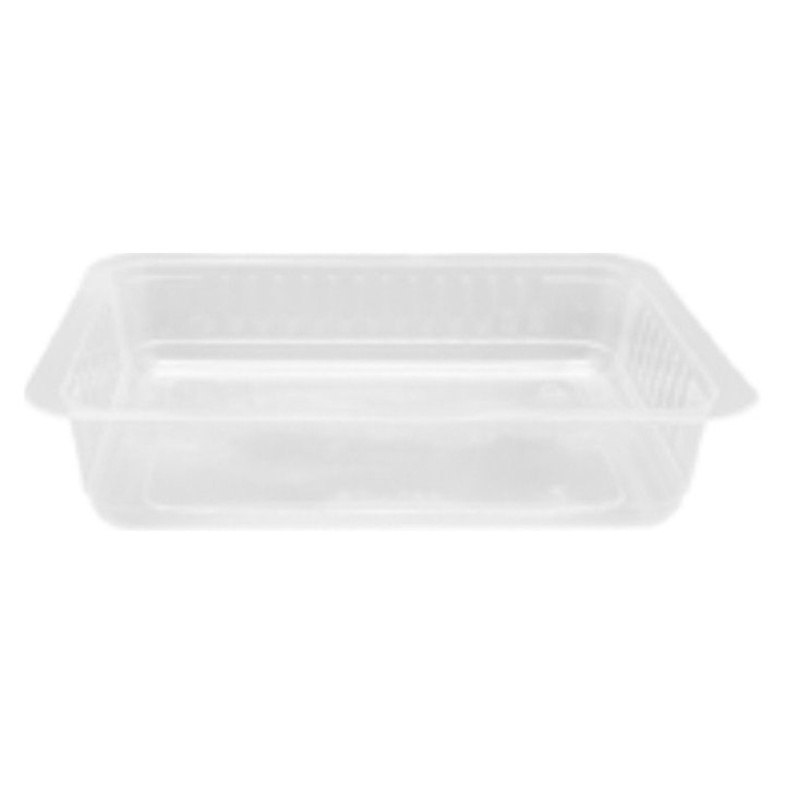 Recipiente bandeja termosellable 750 ml.  (pq. 1000 un.)
