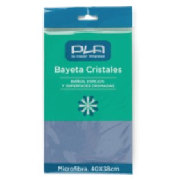 Bayeta microfibra cristales vileda 38x40 cm.  azul (1 un.)
