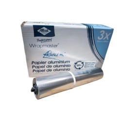 Aluminio Wrapmaster 30x200 cm  12 micras (cj. 3 un.)
