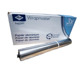 Aluminio Wrapmaster aluminio 45x200 cm.  12 micras (cj. 3 un.)