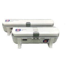 Dispensador Industrial aluminio-pvc 45 cm.  (1 un.)