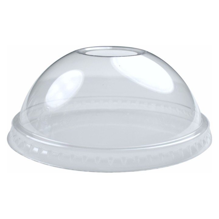 Tapa Cúpula Oval C/Orificios 270, 360, 480 cc.  (pq. 50 un.)