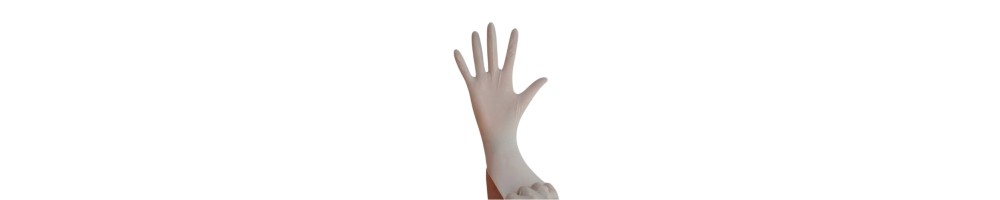Guantes látex