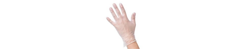 Guantes vinilo