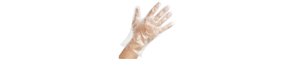 Guantes polietileno